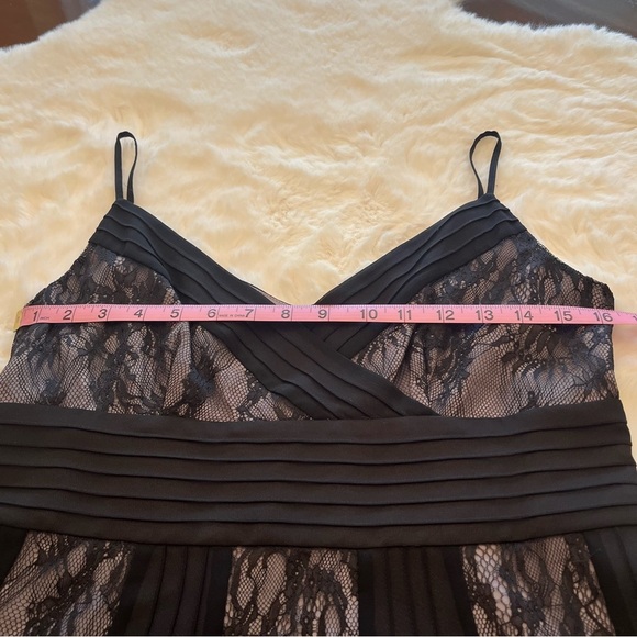 LOFT 8P Black Lace Midi Dress - Picture 7 of 12